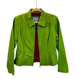 EDGE ITALIAN FASHION LEATHER JACKET